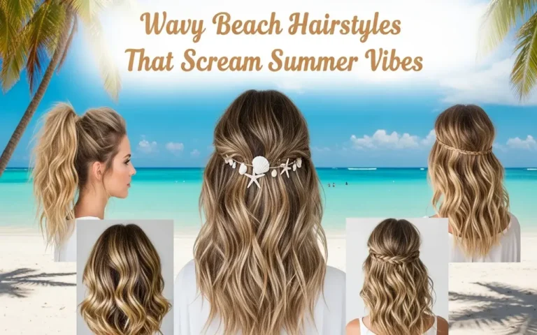 21 wavy beach hairstyles